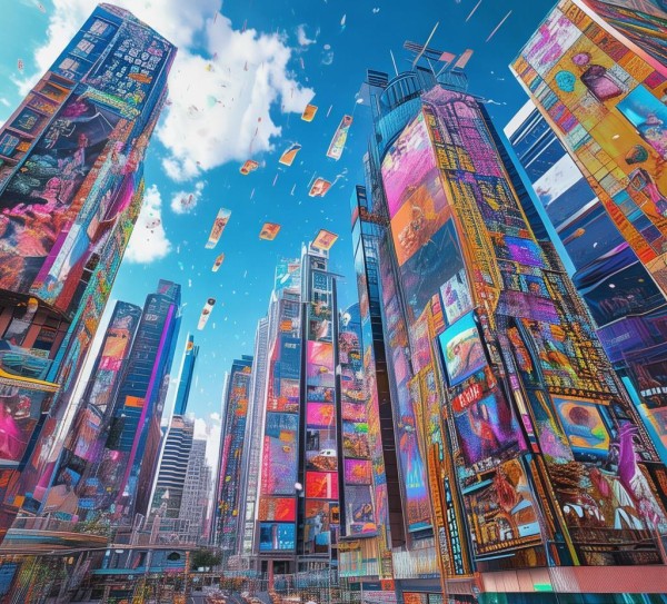 数字与实物,广告宣传的双重力量 数字与实物,广告宣传的双重力量